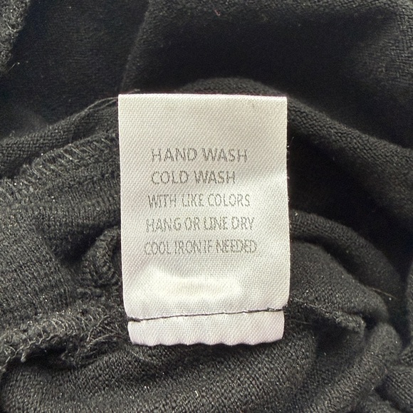 In Loom black short sleeve pant jumpsuit Large - Picture 6 of 8